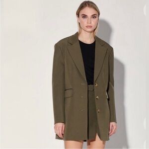 Walter Baker oversized  Olive Trench Coat
